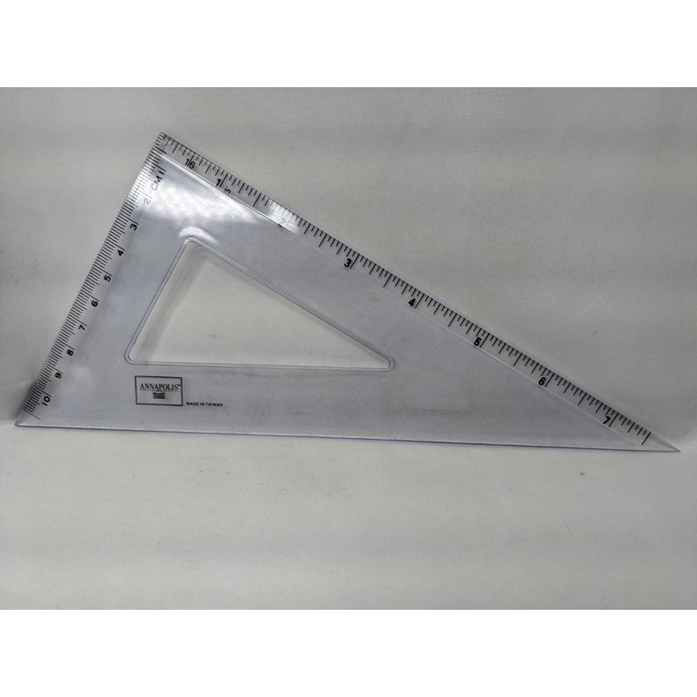 Annapolis Protractor Triangle Ruler Lot - Picture 6 of 8